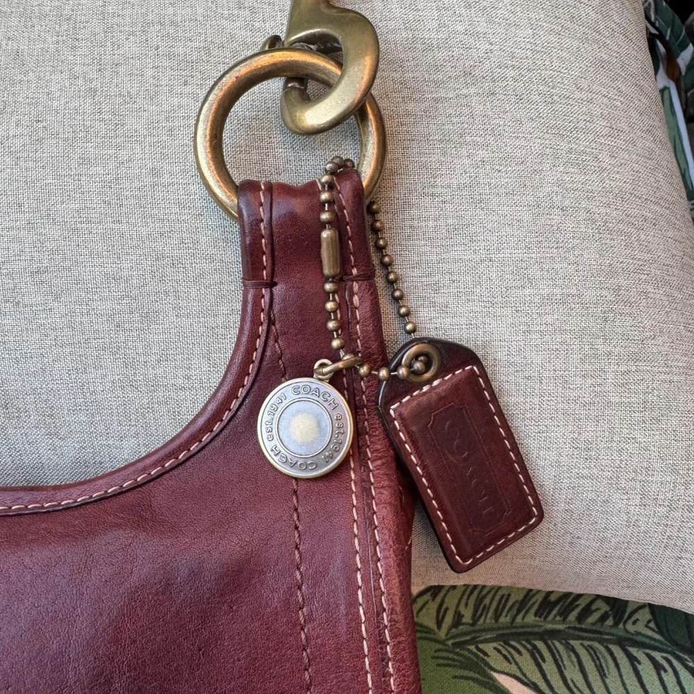 Coach 65th Anniversary Legacy Leather Whiskey Hippie Crossbody Bag 10325 - Picture 6 of 15